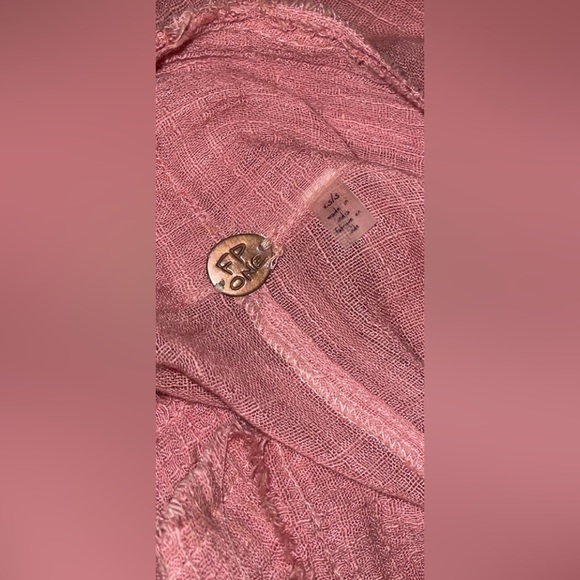 Free People One Azalea Kimono Dusty Rose XS/S - Picture 7 of 11